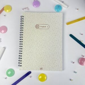 English Notebook wire