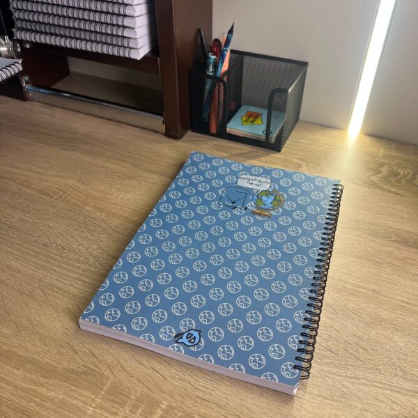 Geograghy Notebook Wire A4