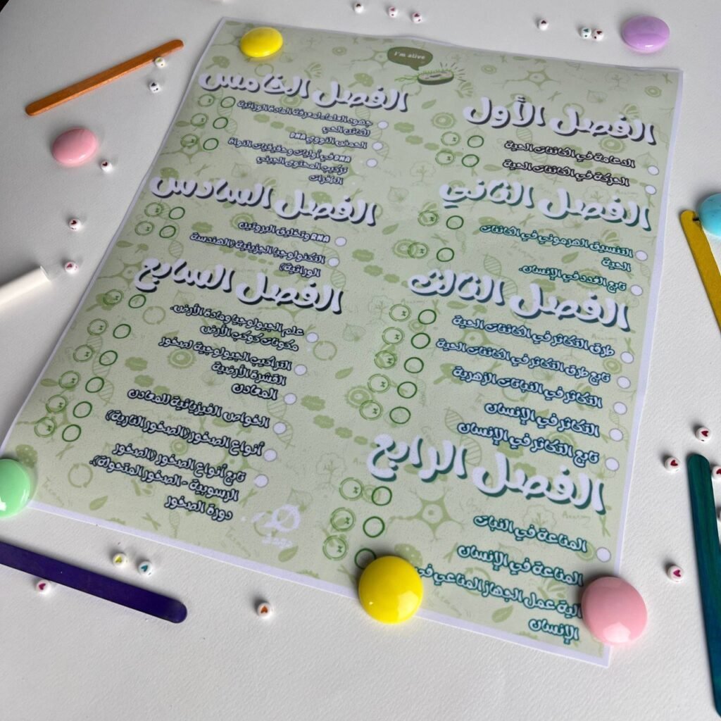 مخطط الأحياء