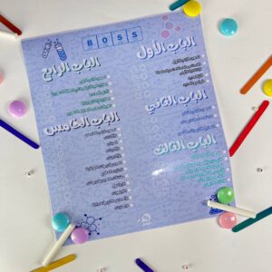 مخطط الكيمياء