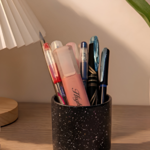 Concrete pen holder Galaxy